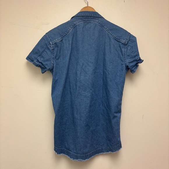 CH. Chapter Chambray Button Down Shirt - Picture 10 of 11